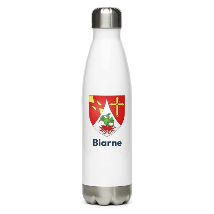 Gourde inox blason de Biarne