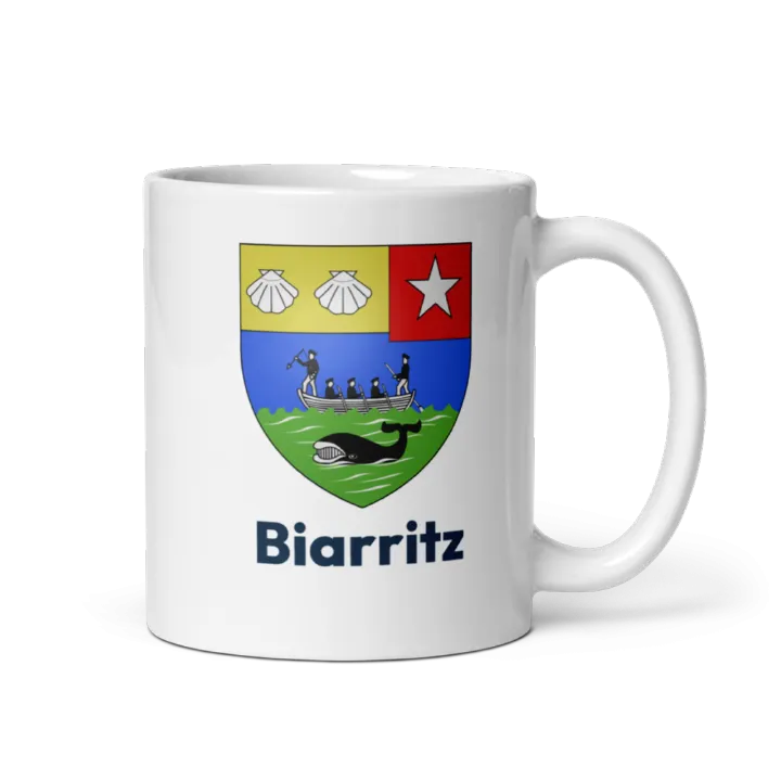 Mug blason de Biarritz