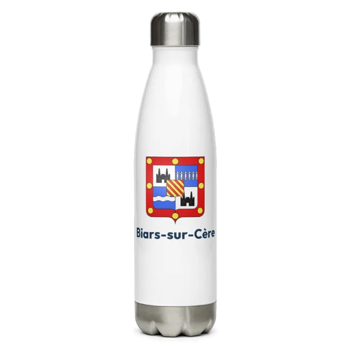 Gourde inox blason de Biars-sur-Cère