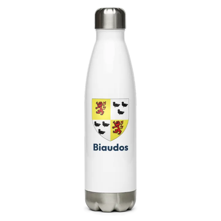 Gourde inox blason de Biaudos