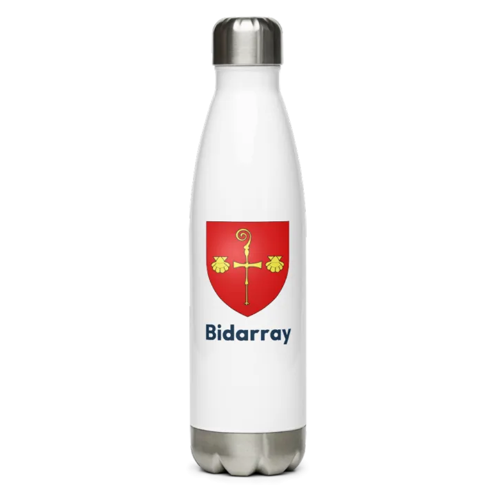 Gourde inox blason de Bidarray
