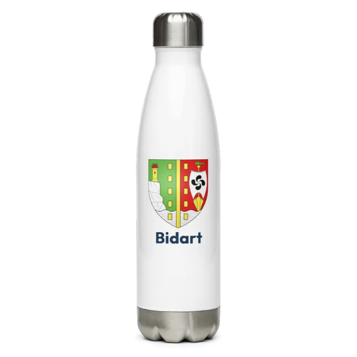 Gourde inox blason de Bidart