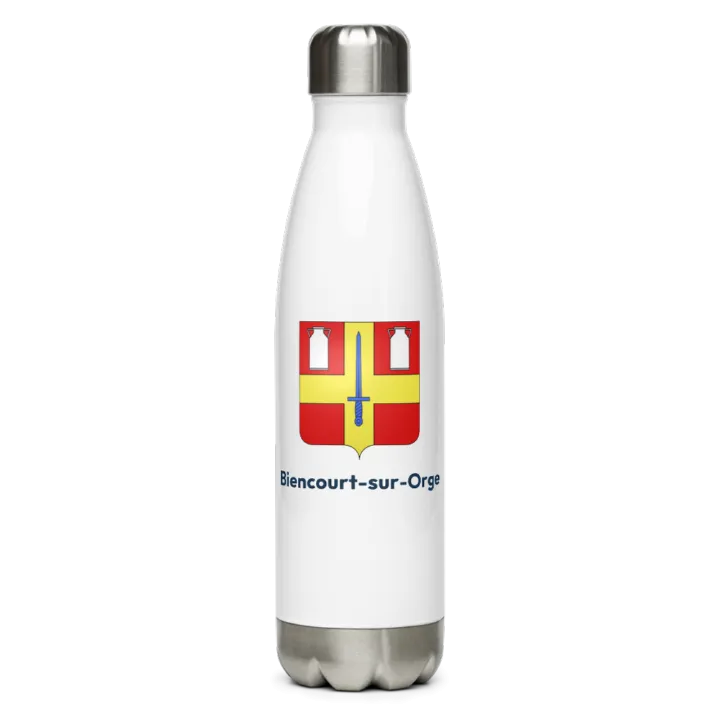 Gourde inox blason de Biencourt-sur-Orge