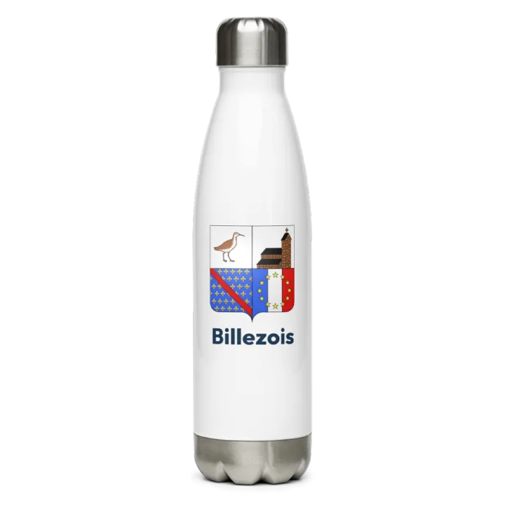 Gourde inox blason de Billezois