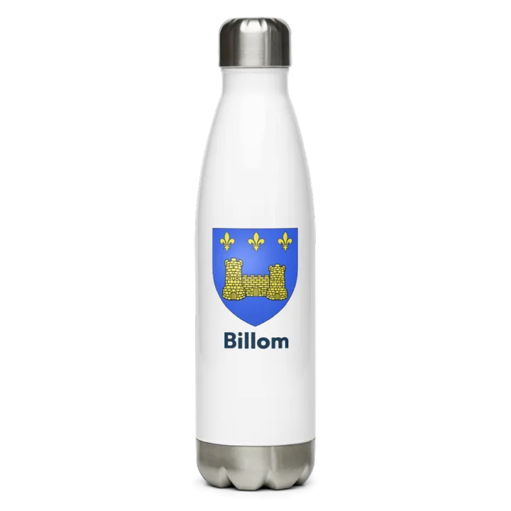 Gourde inox blason de Billom