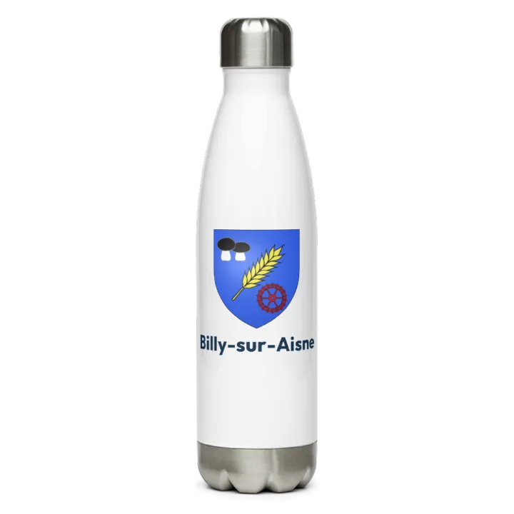 Gourde inox blason de Billy-sur-Aisne