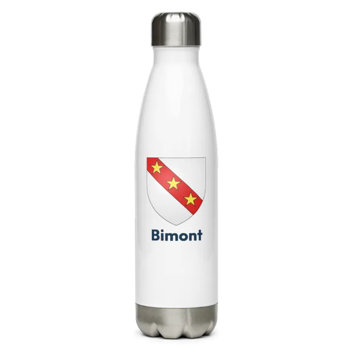 Gourde inox blason de Bimont