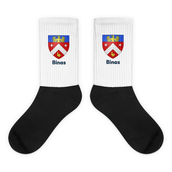 Chaussettes — blason de Binas