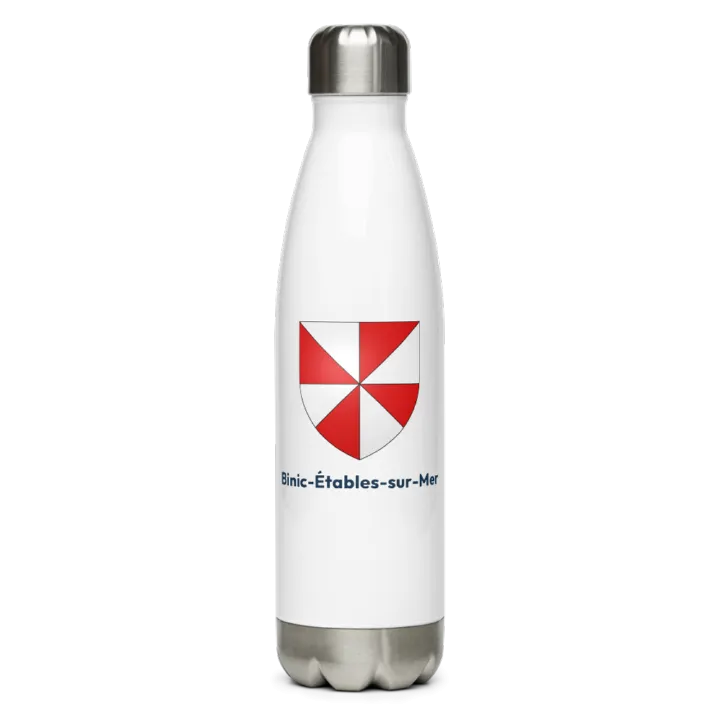 Gourde inox blason de Binic-Étables-sur-Mer