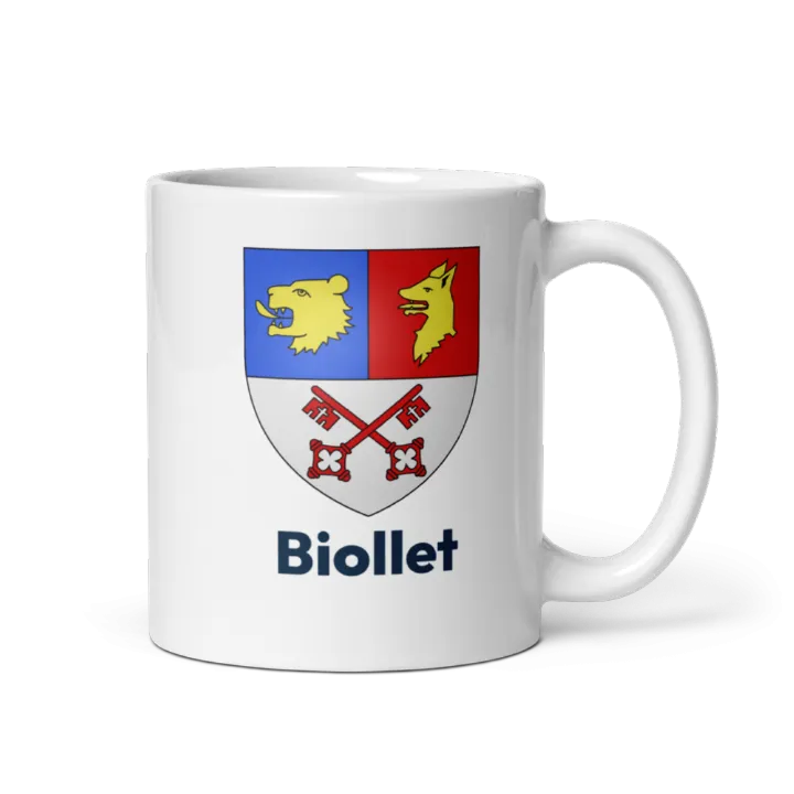 Mug blason de Biollet