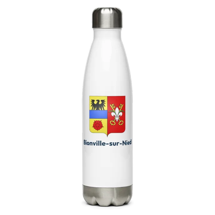 Gourde inox blason de Bionville-sur-Nied
