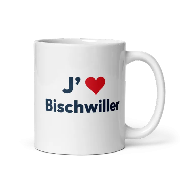 Mug « J’❤ Bischwiller »