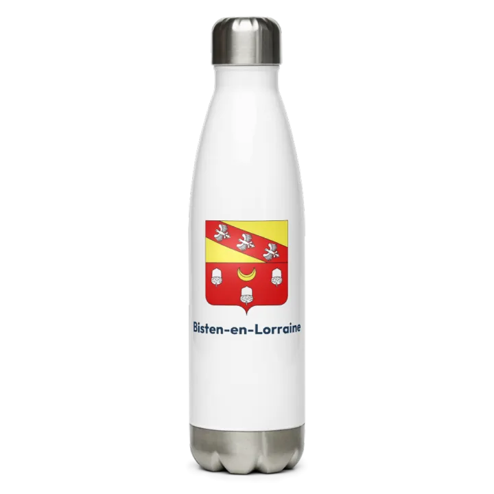 Gourde inox blason de Bisten-en-Lorraine