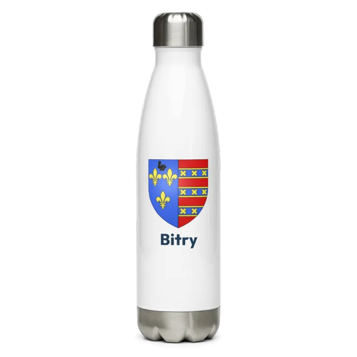 Gourde inox blason de Bitry