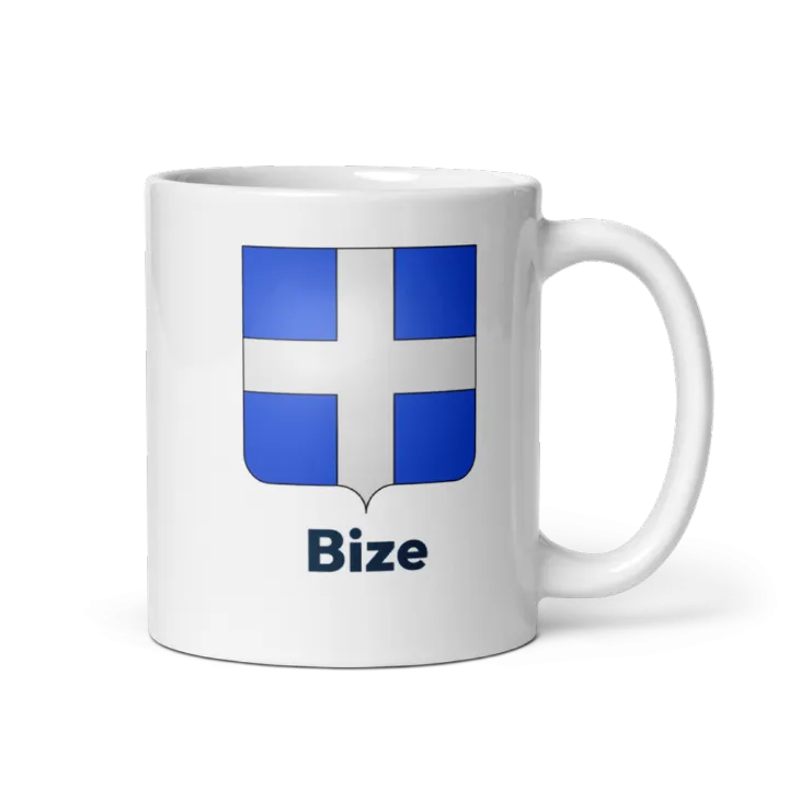 Mug blason de Bize