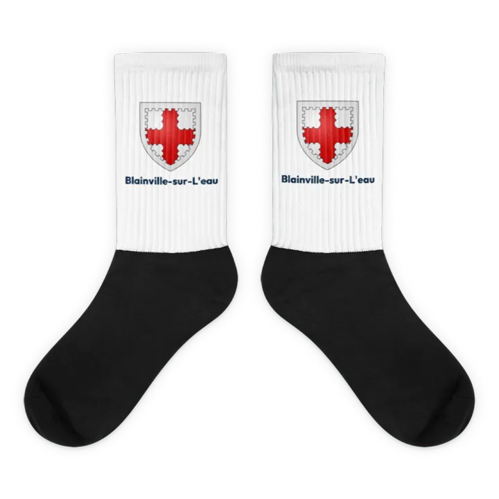 Chaussettes — blason de Blainville-sur-l'Eau