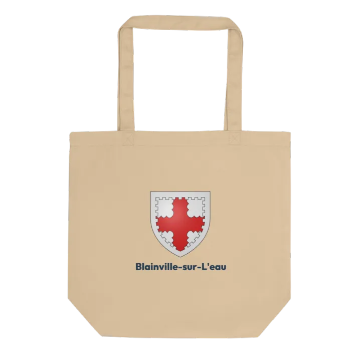 Tote bag coton bio — blason de Blainville-sur-l'Eau