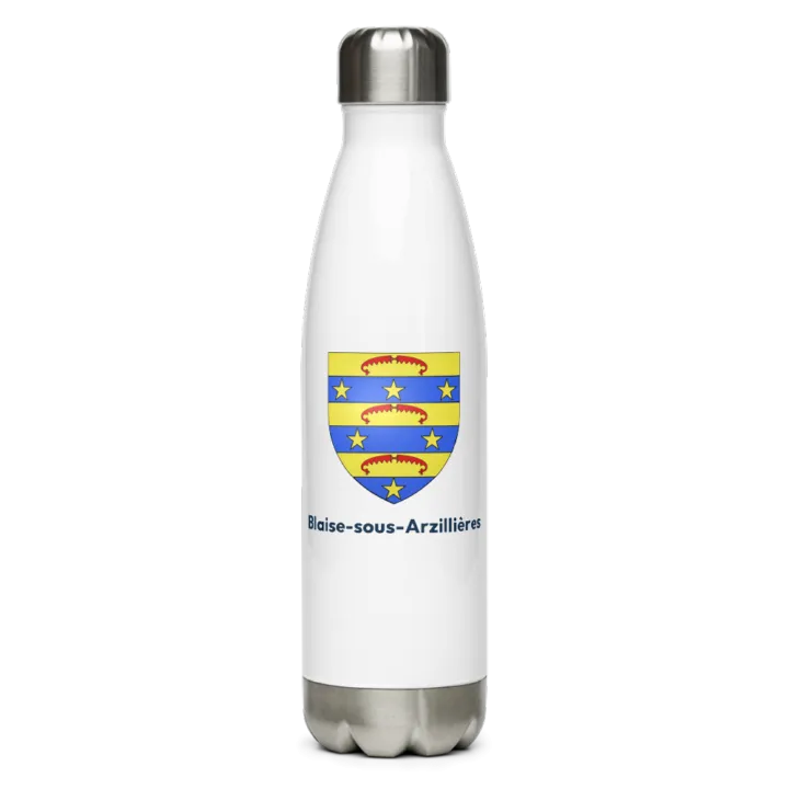 Gourde inox blason de Blaise-sous-Arzillières