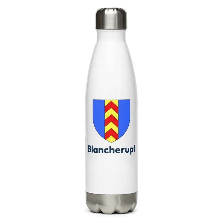 Gourde inox blason de Blancherupt