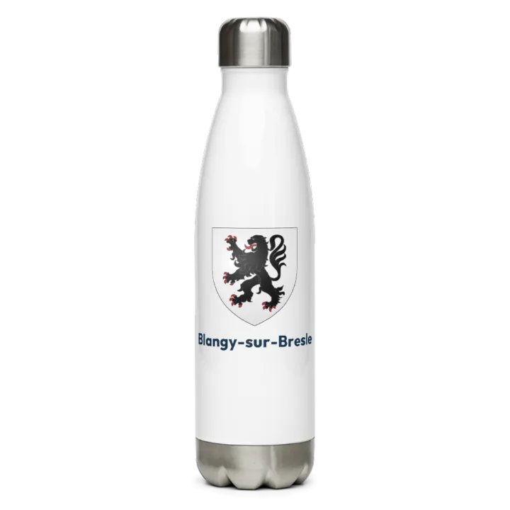 Gourde inox blason de Blangy-sur-Bresle