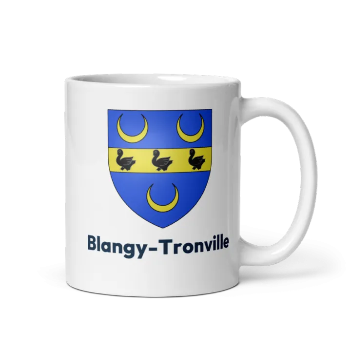 Mug blason de Blangy-Tronville