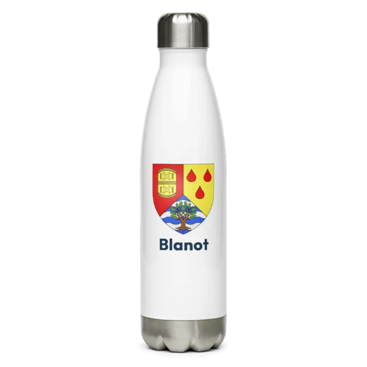 Gourde inox blason de Blanot