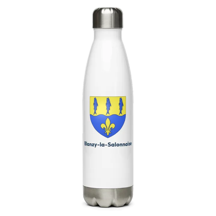 Gourde inox blason de Blanzy-la-Salonnaise