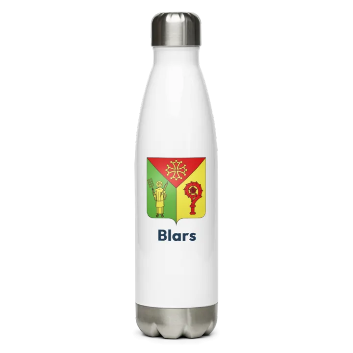 Gourde inox blason de Blars
