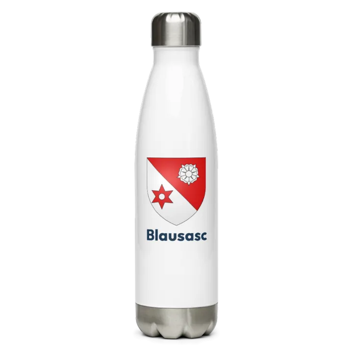 Gourde inox blason de Blausasc