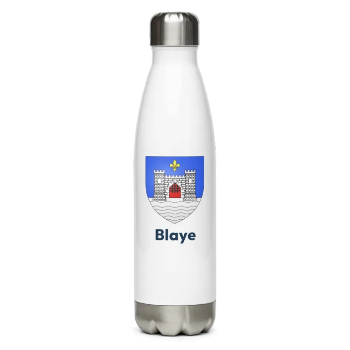 Gourde inox blason de Blaye