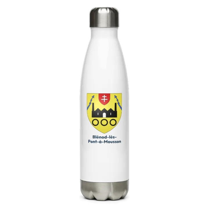 Gourde inox blason de Blénod-lès-Pont-à-Mousson