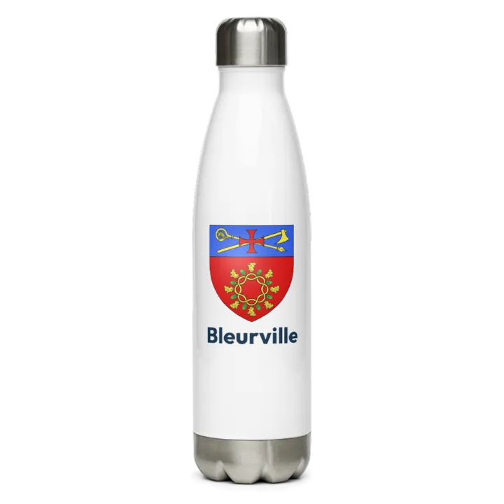 Gourde inox blason de Bleurville