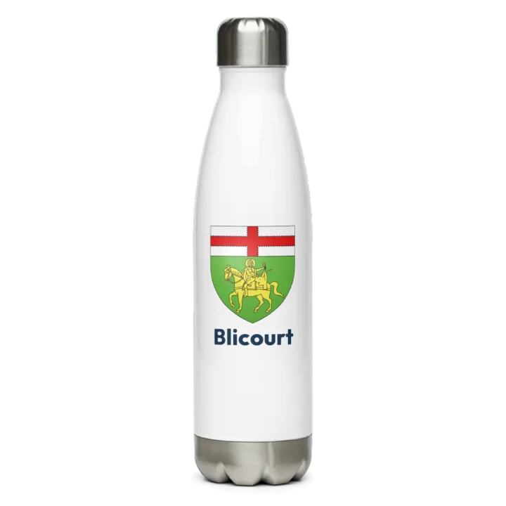 Gourde inox blason de Blicourt