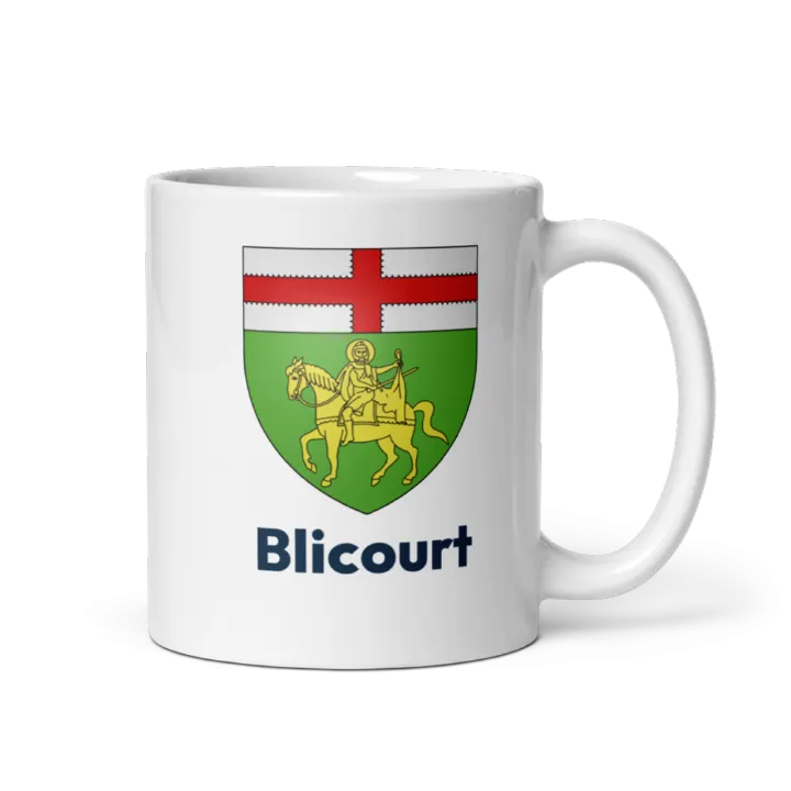 Mug blason de Blicourt