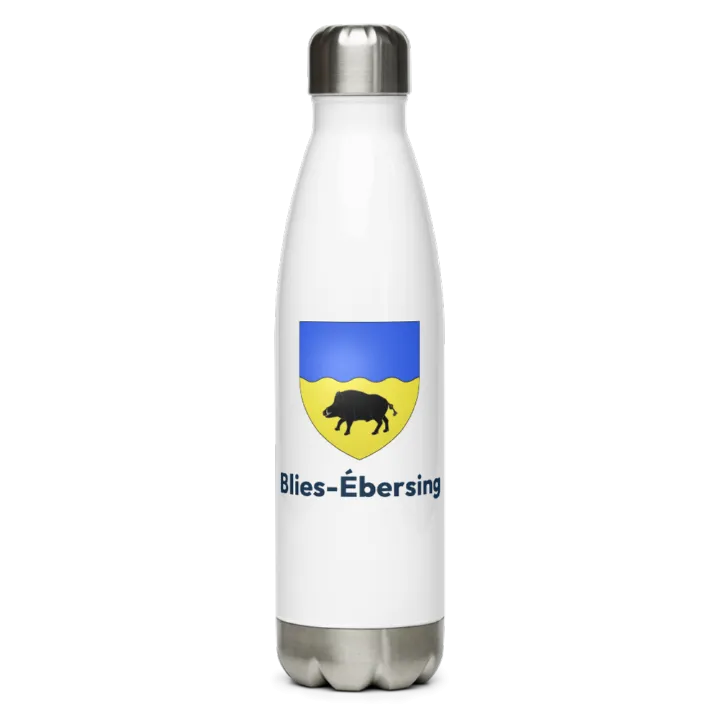 Gourde inox blason de Blies-Ébersing