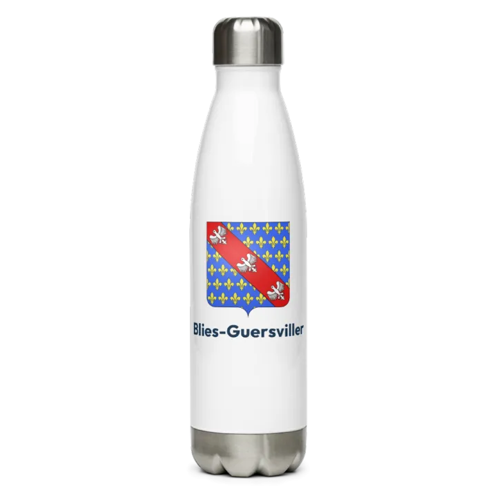 Gourde inox blason de Blies-Guersviller