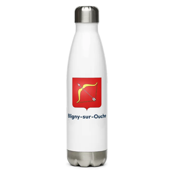 Gourde inox blason de Bligny-sur-Ouche