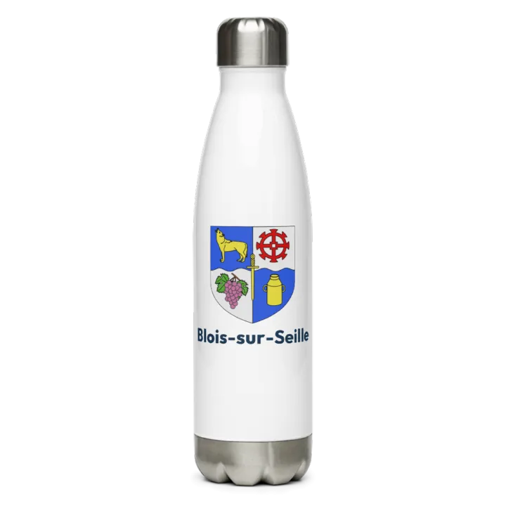 Gourde inox blason de Blois-sur-Seille
