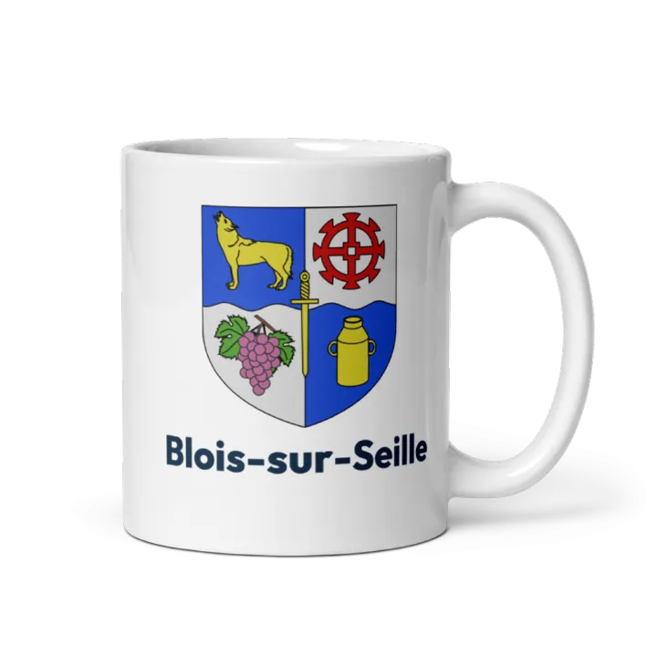 Mug blason de Blois-sur-Seille