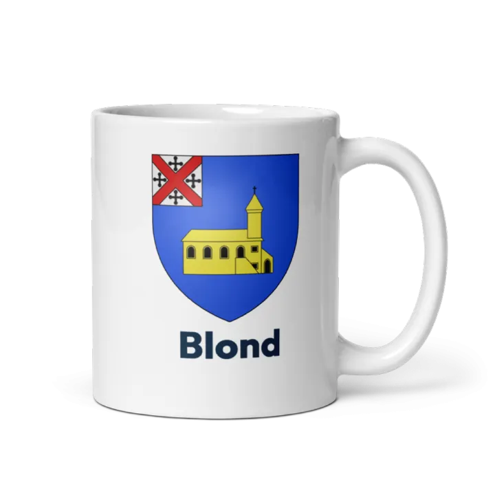 Mug blason de Blond