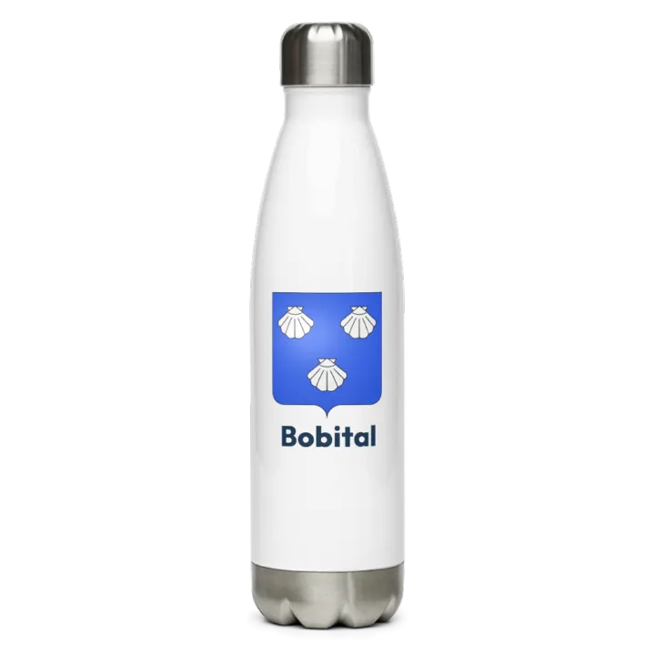Gourde inox blason de Bobital