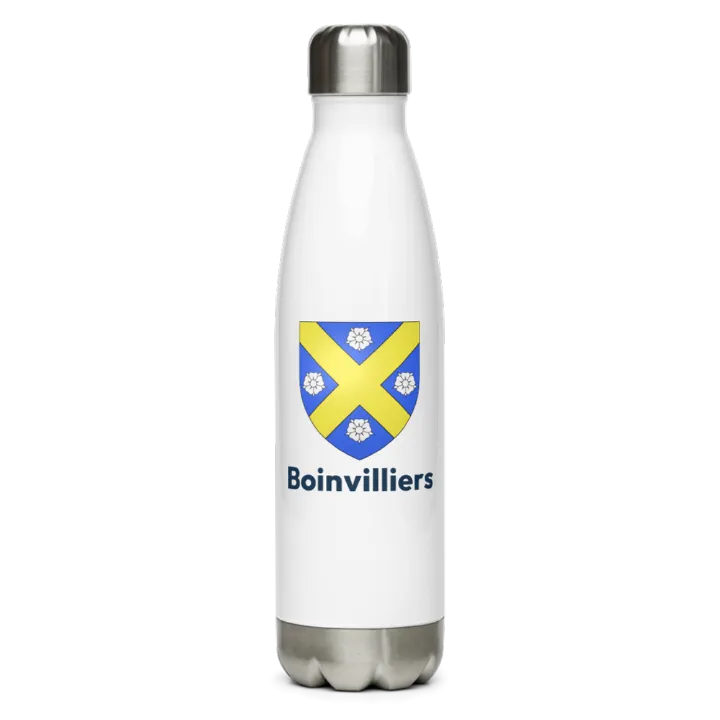 Gourde inox blason de Boinvilliers
