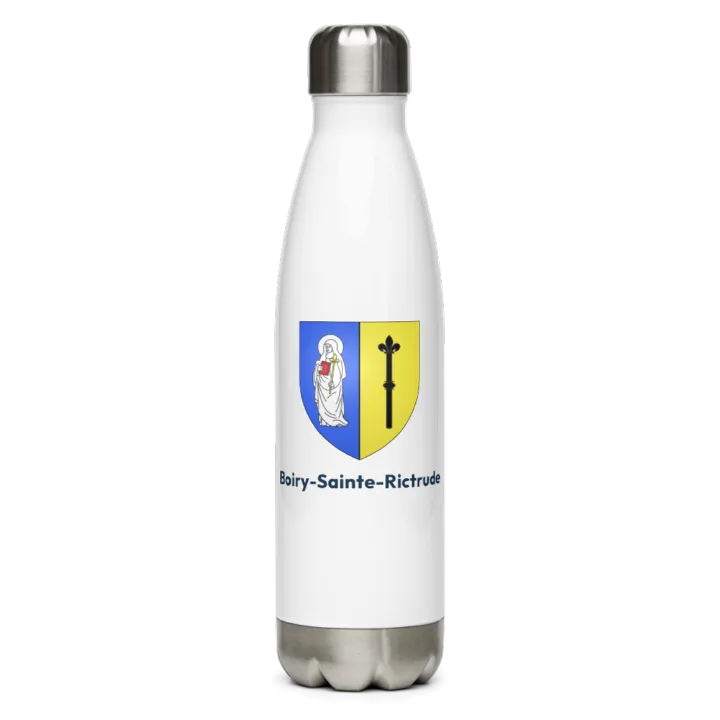 Gourde inox blason de Boiry-Sainte-Rictrude