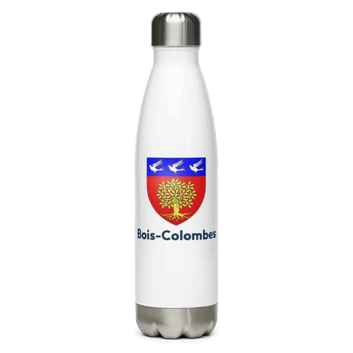 Gourde inox blason de Bois-Colombes