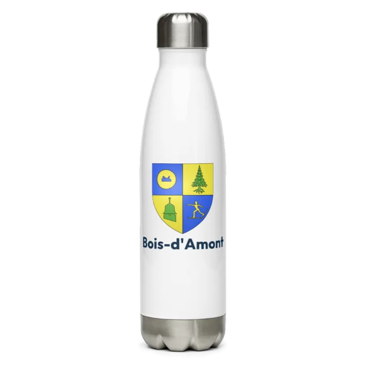 Gourde inox blason de Bois-d'Amont