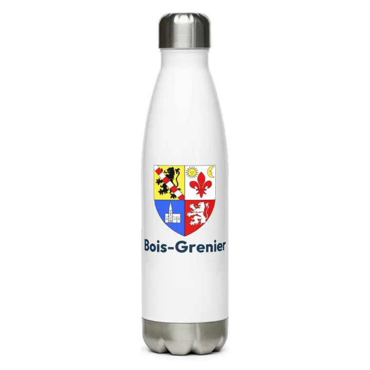 Gourde inox blason de Bois-Grenier