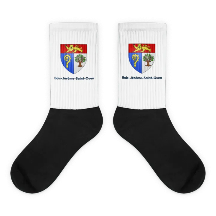 Chaussettes — blason de Bois-Jérôme-Saint-Ouen