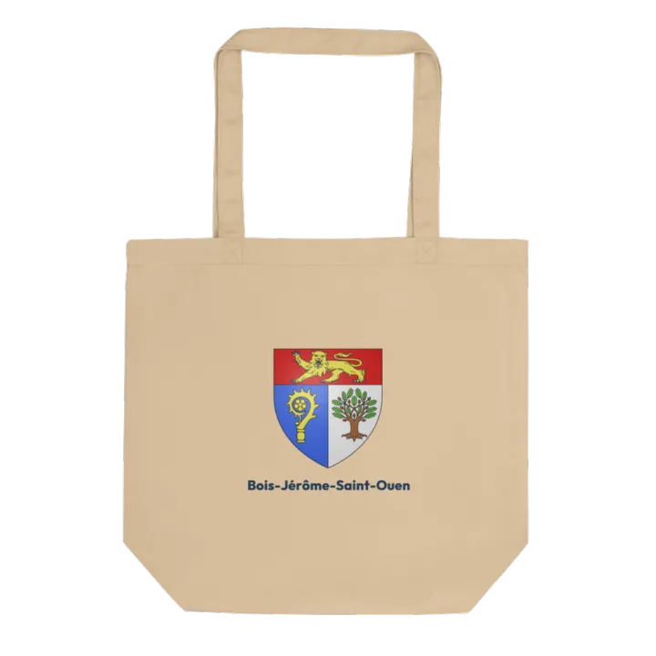 Tote bag coton bio — blason de Bois-Jérôme-Saint-Ouen