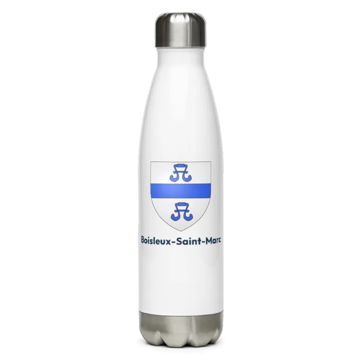 Gourde inox blason de Boisleux-Saint-Marc