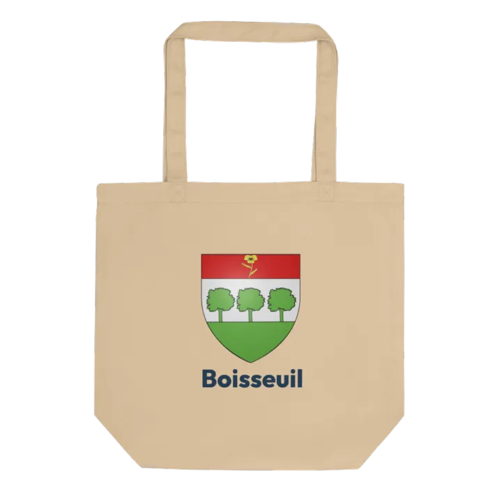 Tote bag coton bio — blason de Boisseuil